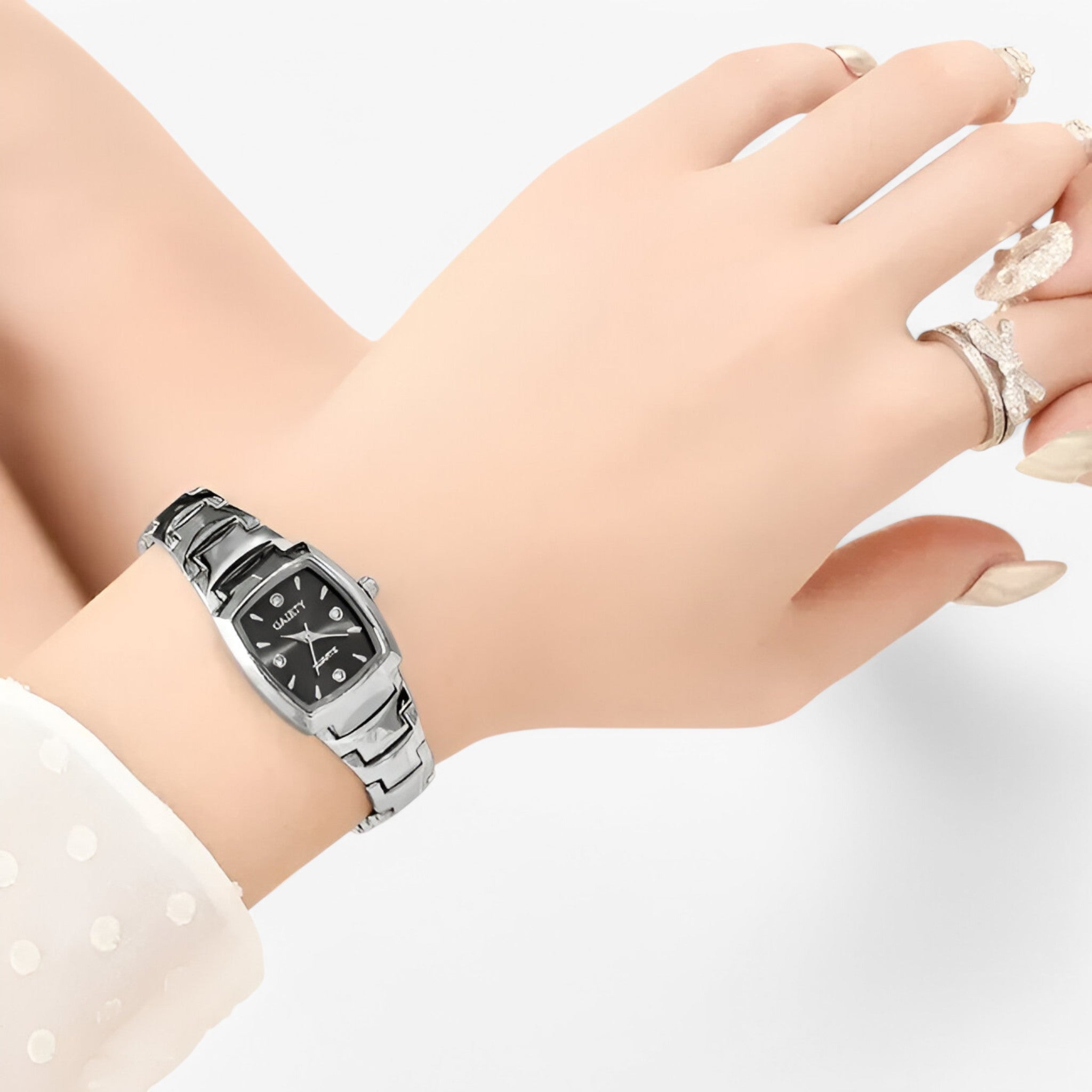 Irene | Casual dame quartz ur med rustfri stålrem - - watches - {{ product_tags }