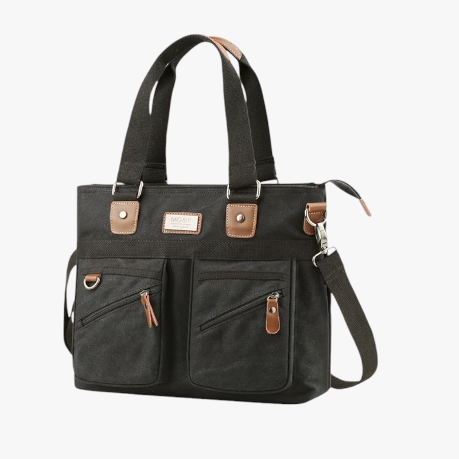 Brendan | Stilfuld og funktionel – Vintage Lærred Skuldertaske - - bags - {{ product_tags }