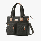 Brendan | Stylish and functional - Vintage canvas shoulder bag