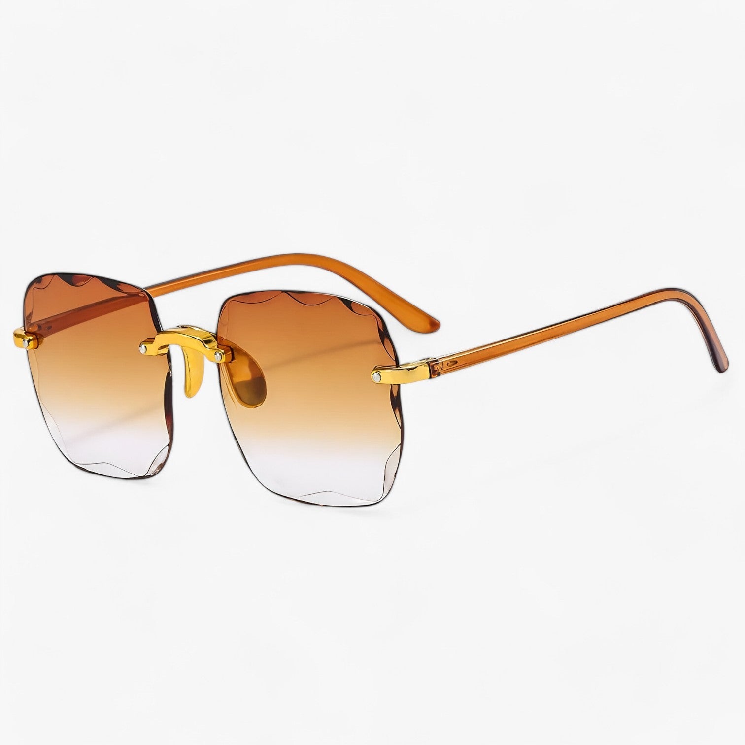 Kamila | Stilfuld randløs solbrille med UV-beskyttelse - - women's fashion - {{ product_tags }