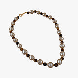 Malia | Elegant tiger's eye necklace for a refined look