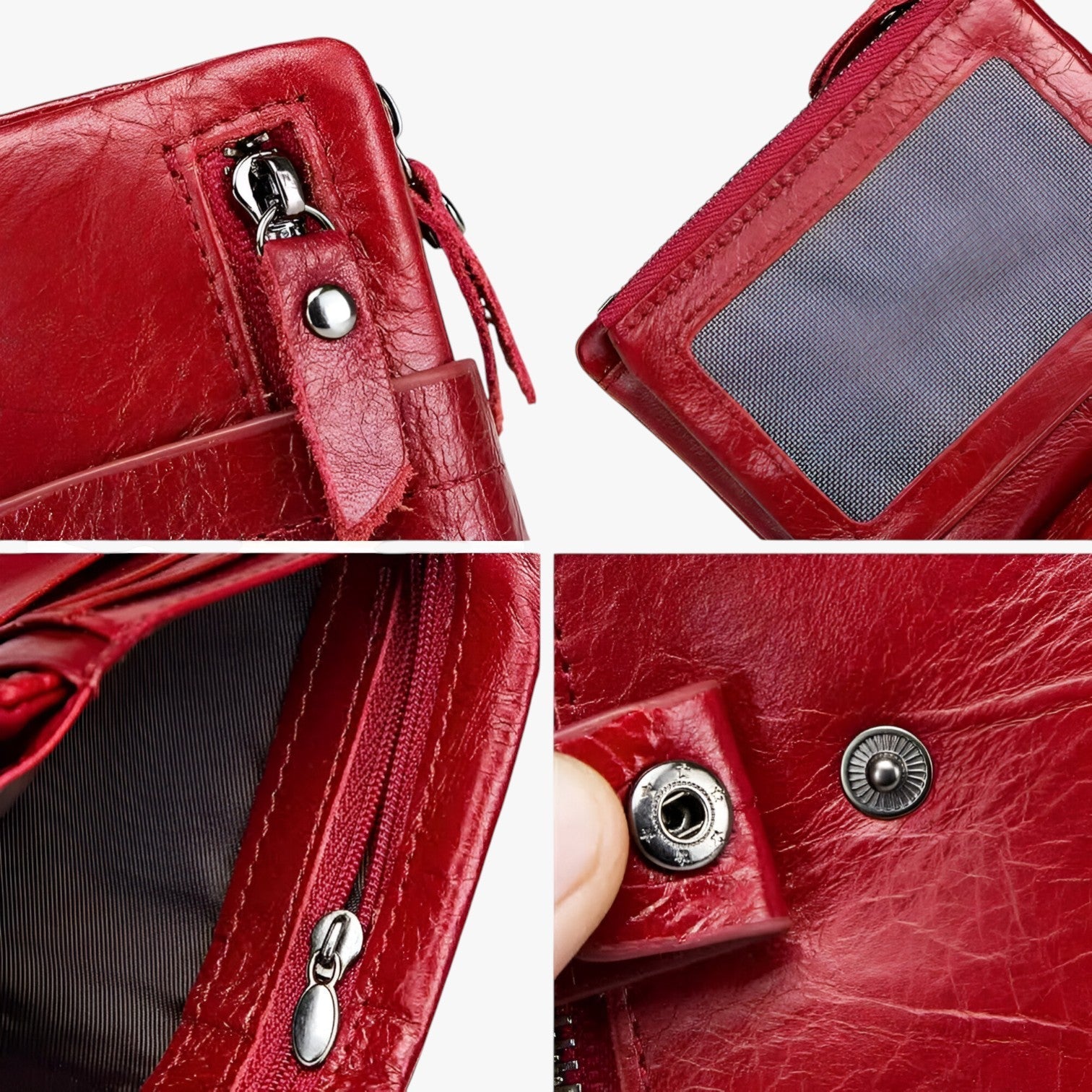 Yesenia | Luksus læder damepung - Stilfuld, kompakt og praktisk - - bags - {{ product_tags }