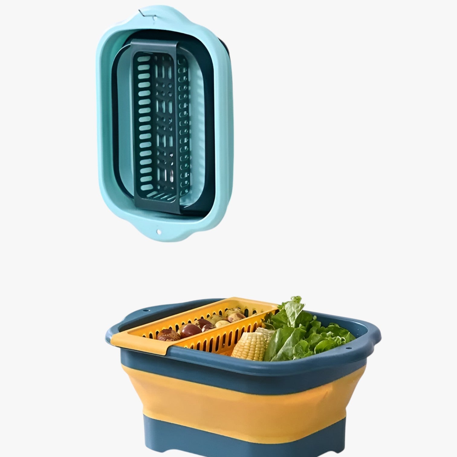 Emerald | Sammenklappelig silikone colapasta til frugt og grøntsager - - house & garden - {{ product_tags }