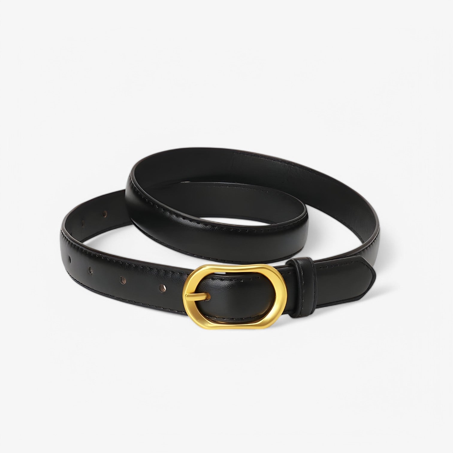 Antonella | Alsidig Designerbælte – Perfekt til Jeans & Kjoler - Sort 103cm - women's fashion - {{ product_tags }