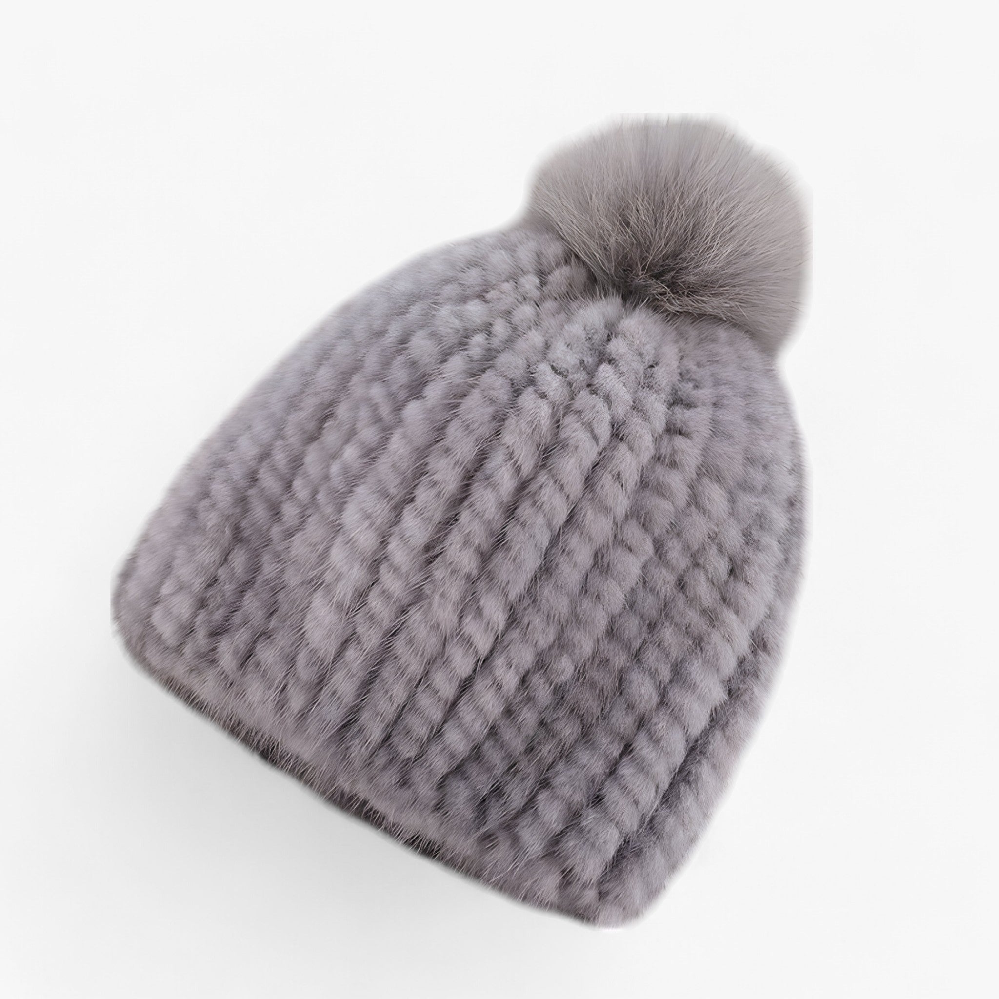 Camille | Luxe Marterbont Hat - Vintervarme & Elegance - Grå Én størrelse - winter - {{ product_tags }