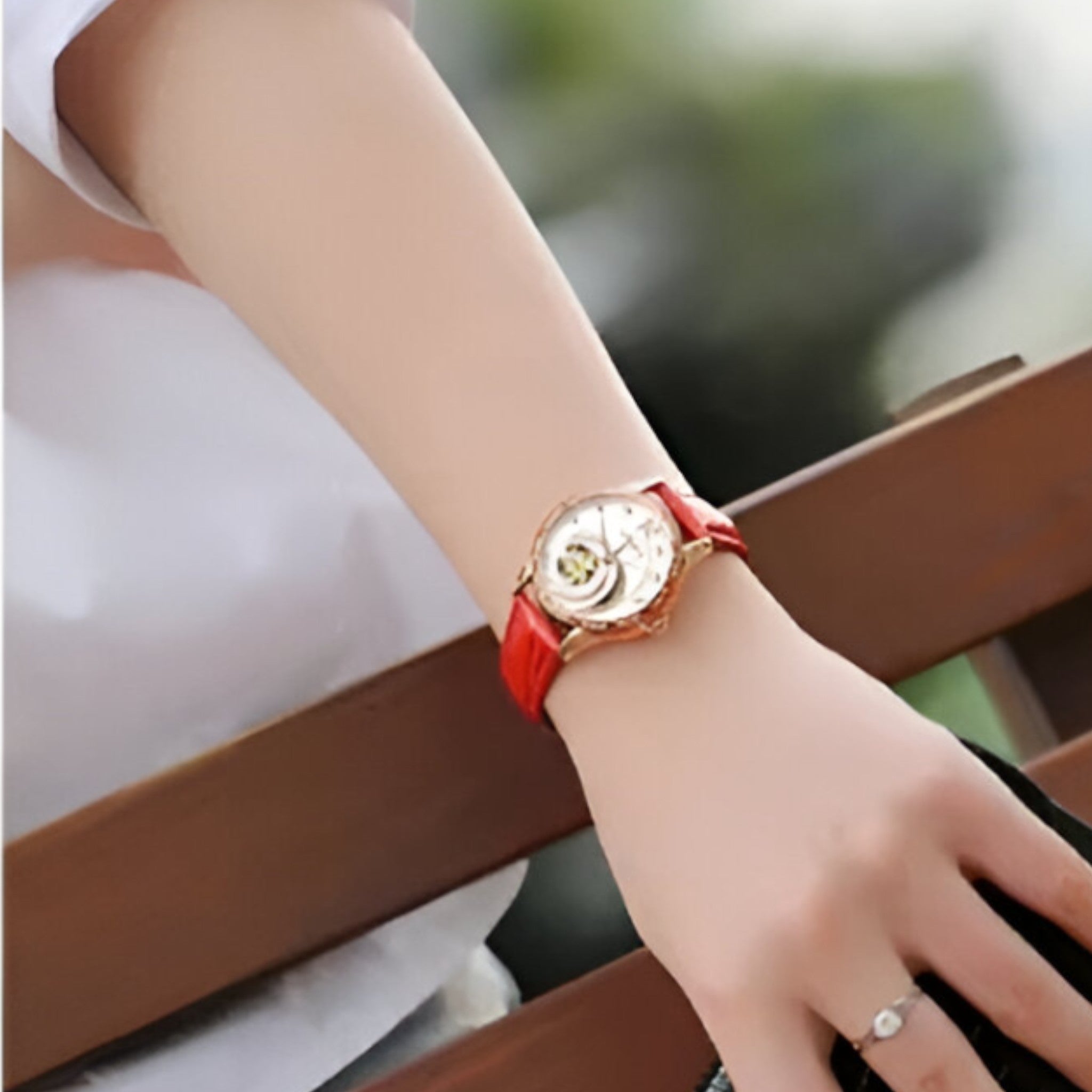 Sole | Automatisk lærende skelet ur - - watches - {{ product_tags }