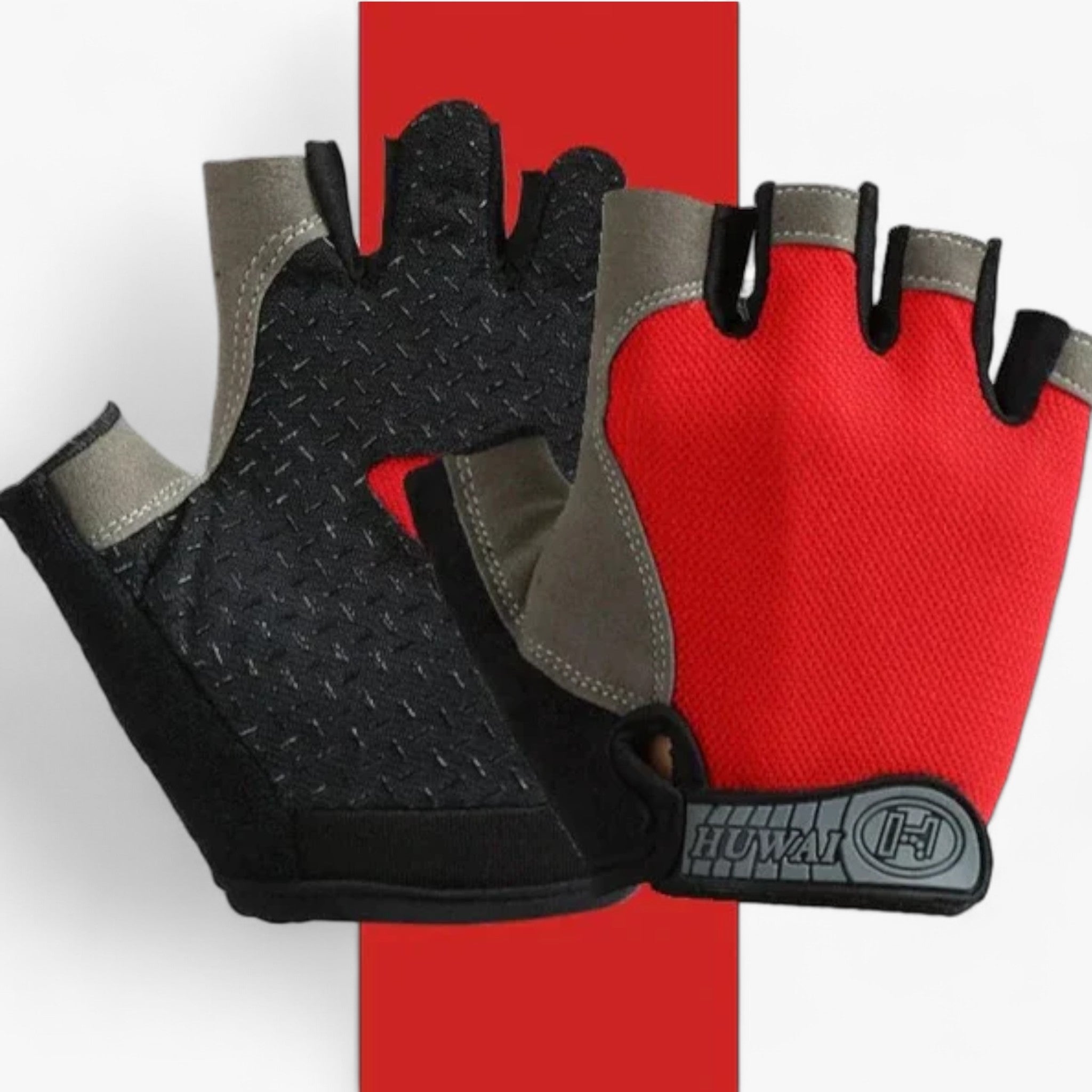 GripMaster Antislip Sports Handsker - Kold, Komfortabel, Holdbar - Rød - GripMaster Antislip Sports Handsker - Kold, Komfortabel, Holdbar- €25 - {{ product_tags }