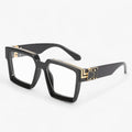Manuel | Ochelari de soare retro pătrați cu oglindă pentru bărbați