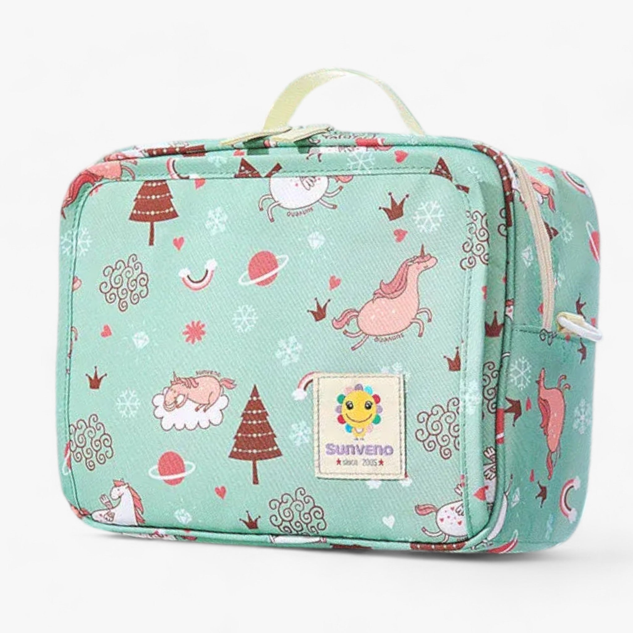 Sköttebag | Gravidtaske - Moderne og funktionel opbevaring - L Grøn drømmehimmel - baby - {{ product_tags }