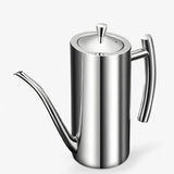 Jakov | Stainless Steel Oil Pot - Drip-Free & Dust-Free Storage