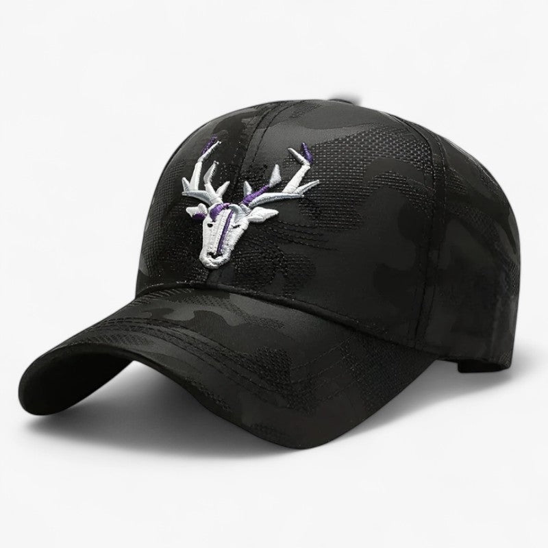 Chad | Trendy Totem Trucker Cap – Stilfuld & Åndbar til Forår/Sommer - sort Justerbar 55-60cm - men's fashion - {{ product_tags }