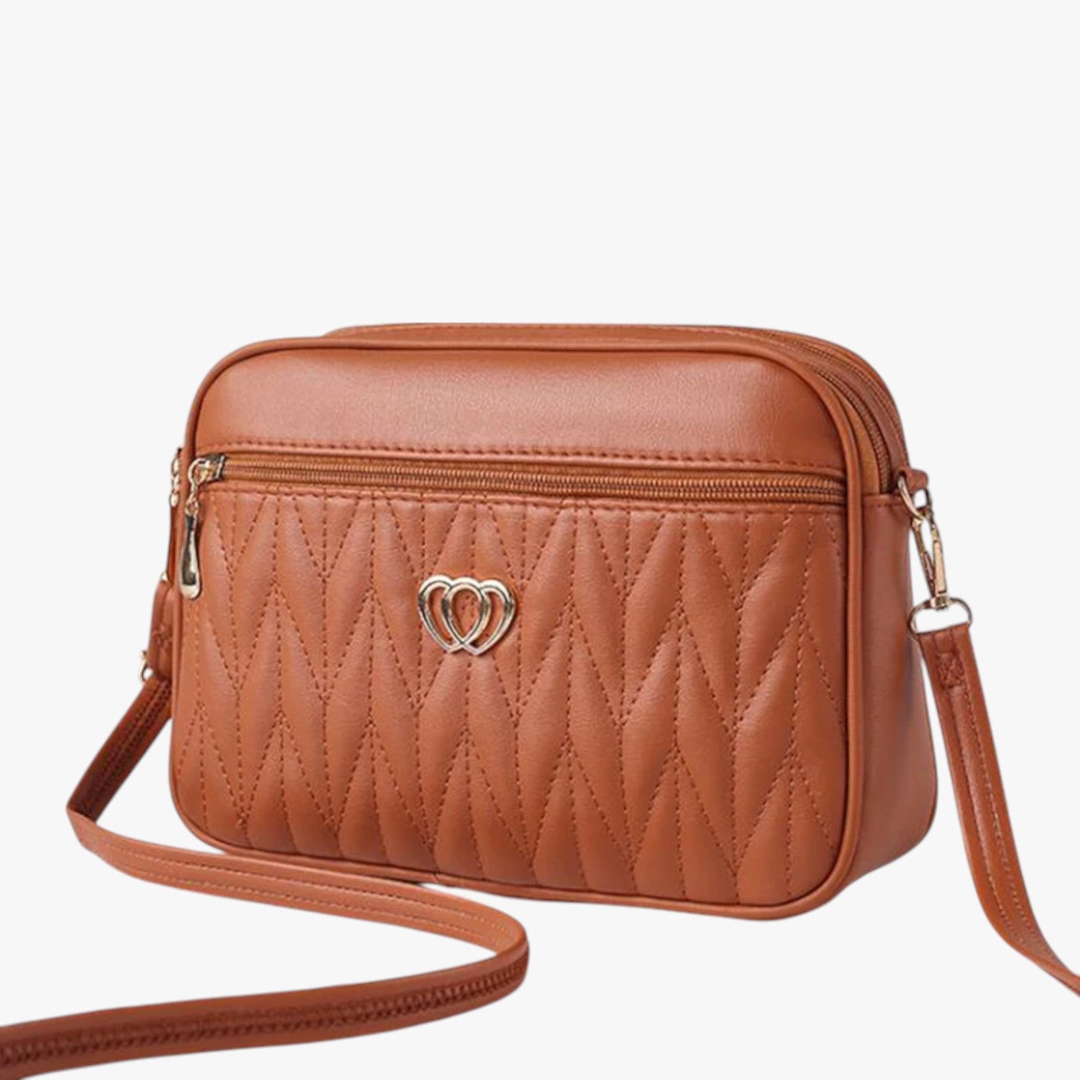 Mariah | Dameveske 2024 i myk PU-læder, elegant og alsidig - brun 26x7x18cm - Mariah | Dameveske 2024 i myk PU-læder, elegant og alsidig - €25 - {{ product_tags }