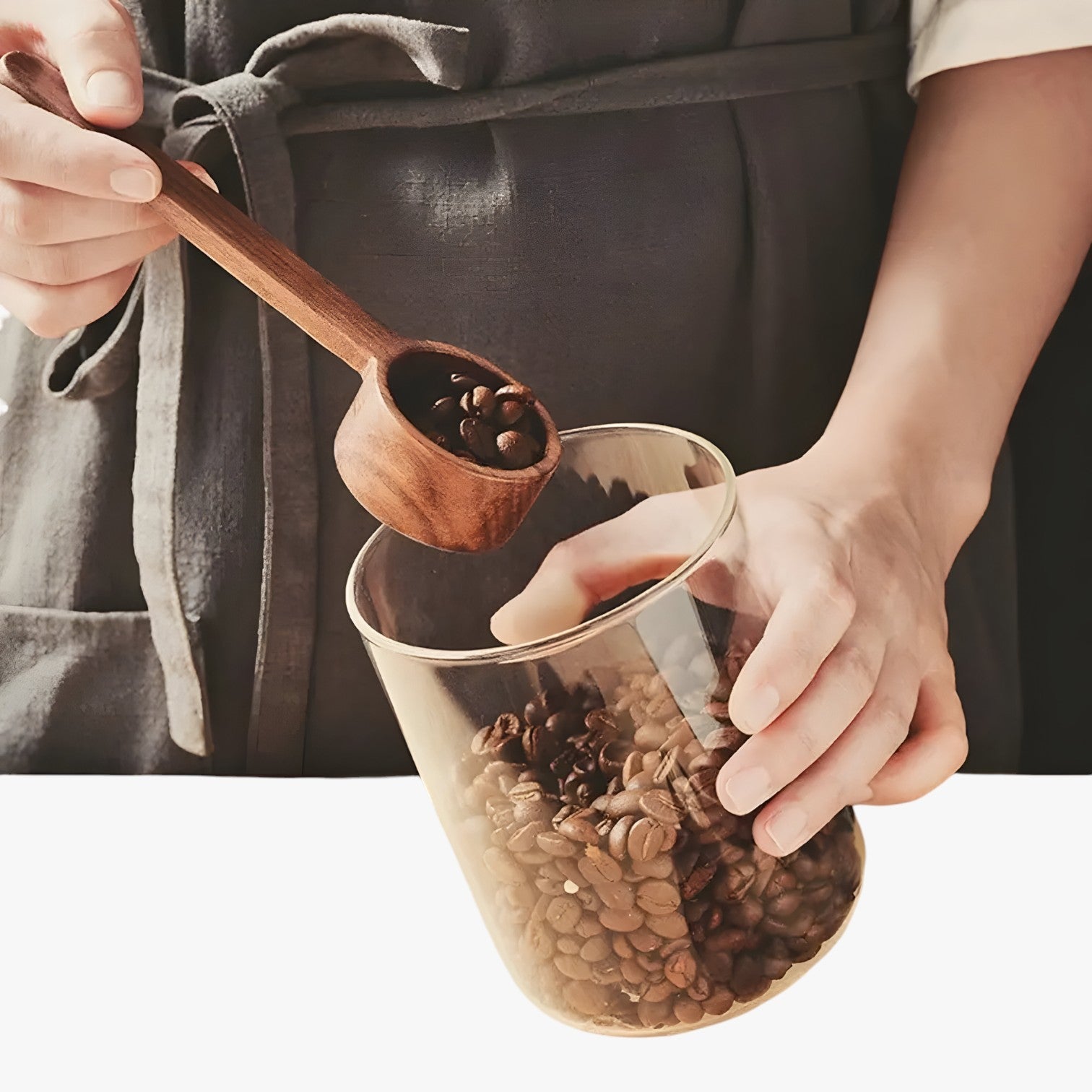 Patt | Træ Måleske - Sæt Køkken Måleskeer - - house & garden - {{ product_tags }