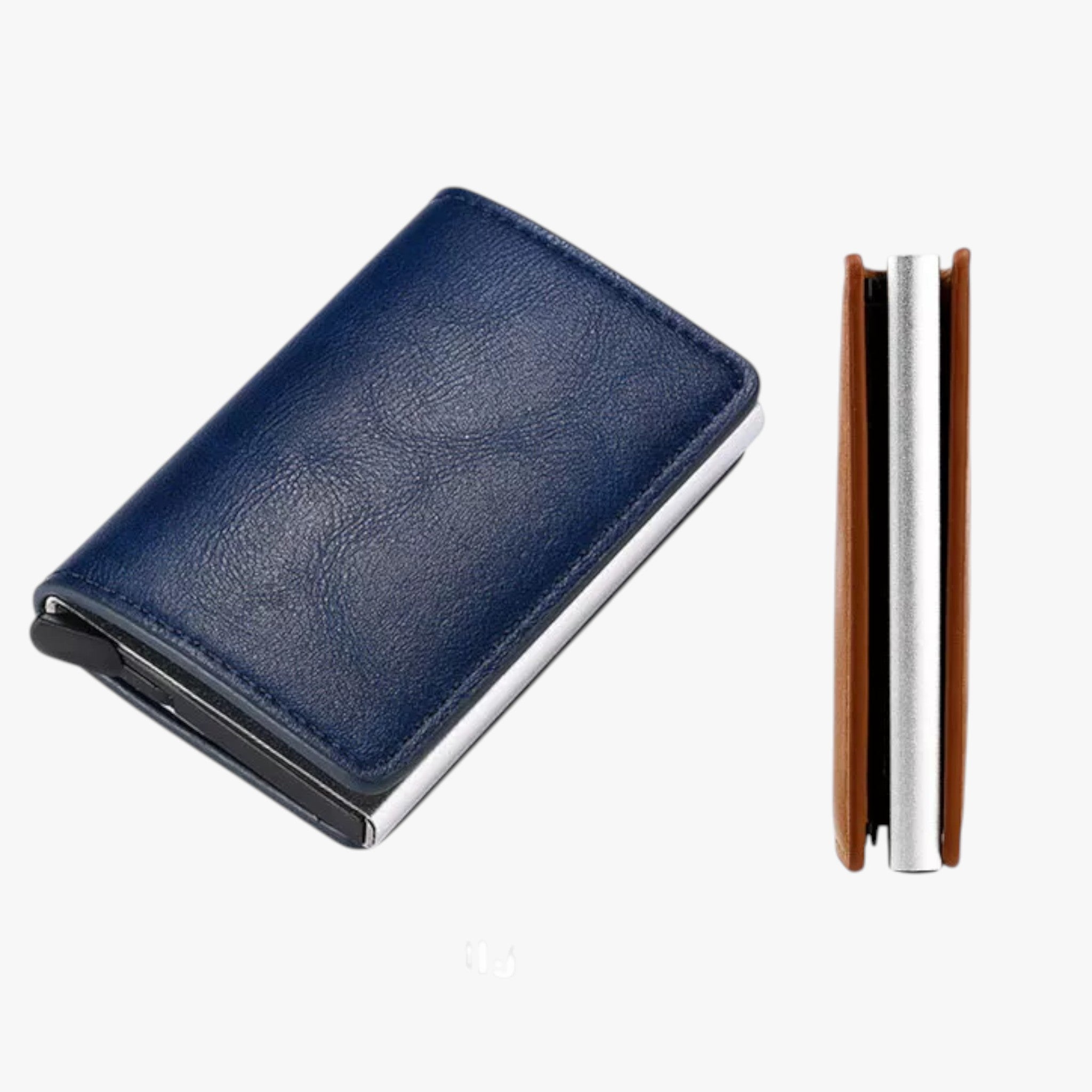 Romeo RFID Tegnebog™ - beskyttelse af alle dine kort mod tyveri! - Donkerblauw (zonder gesp) - Wallets - {{ product_tags }