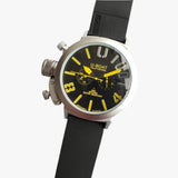 Kian | Sports Watch in Steel with Silicone Strap
