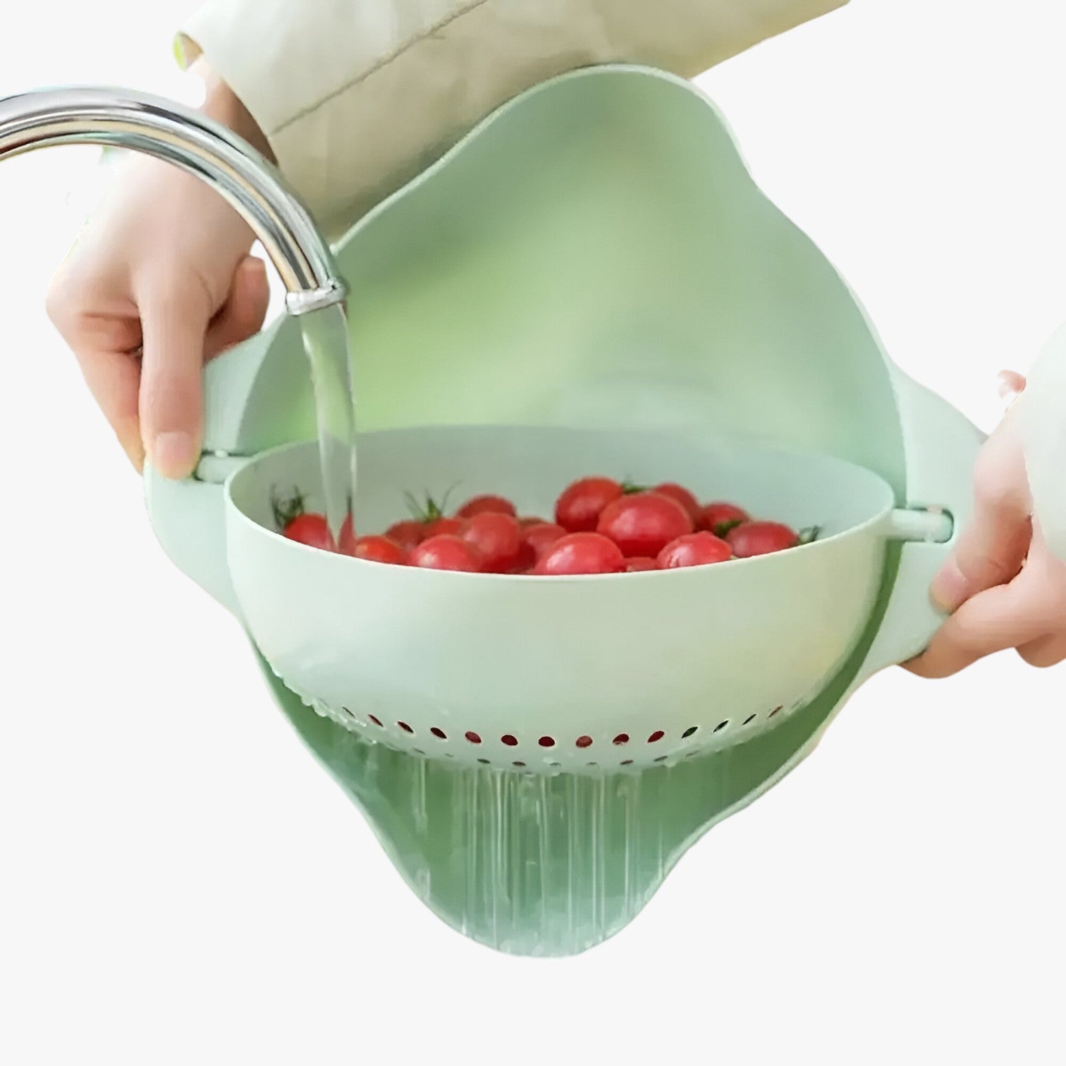 Araceli | Praktisk grøntsagsafløbsmand - Skyl og hæld uden besvær - - house & garden - {{ product_tags }