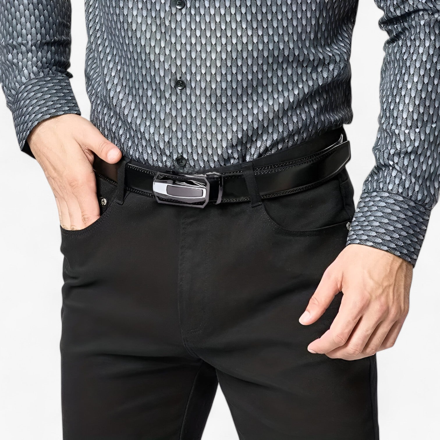 Erik | Ægte Læderbælte med Stil og Holdbarhed - - men's fashion - {{ product_tags }