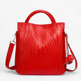 Cornelia - Leather bag in luxurious heavy leather - elegant and durable