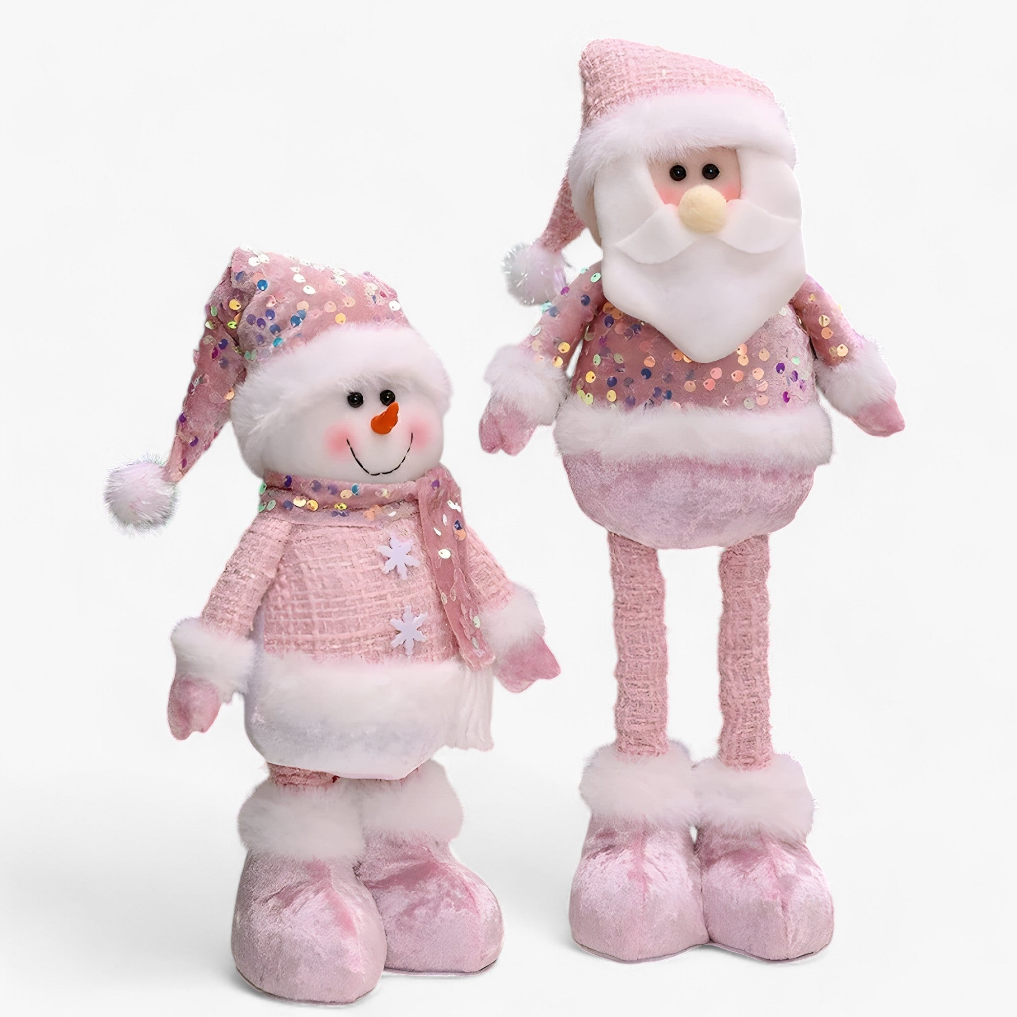 Fantastisk vinter | Juledekoration tilbehør snemand gammel rosa - Tilsæt lidt magi til dit hjem - - christmas - {{ product_tags }