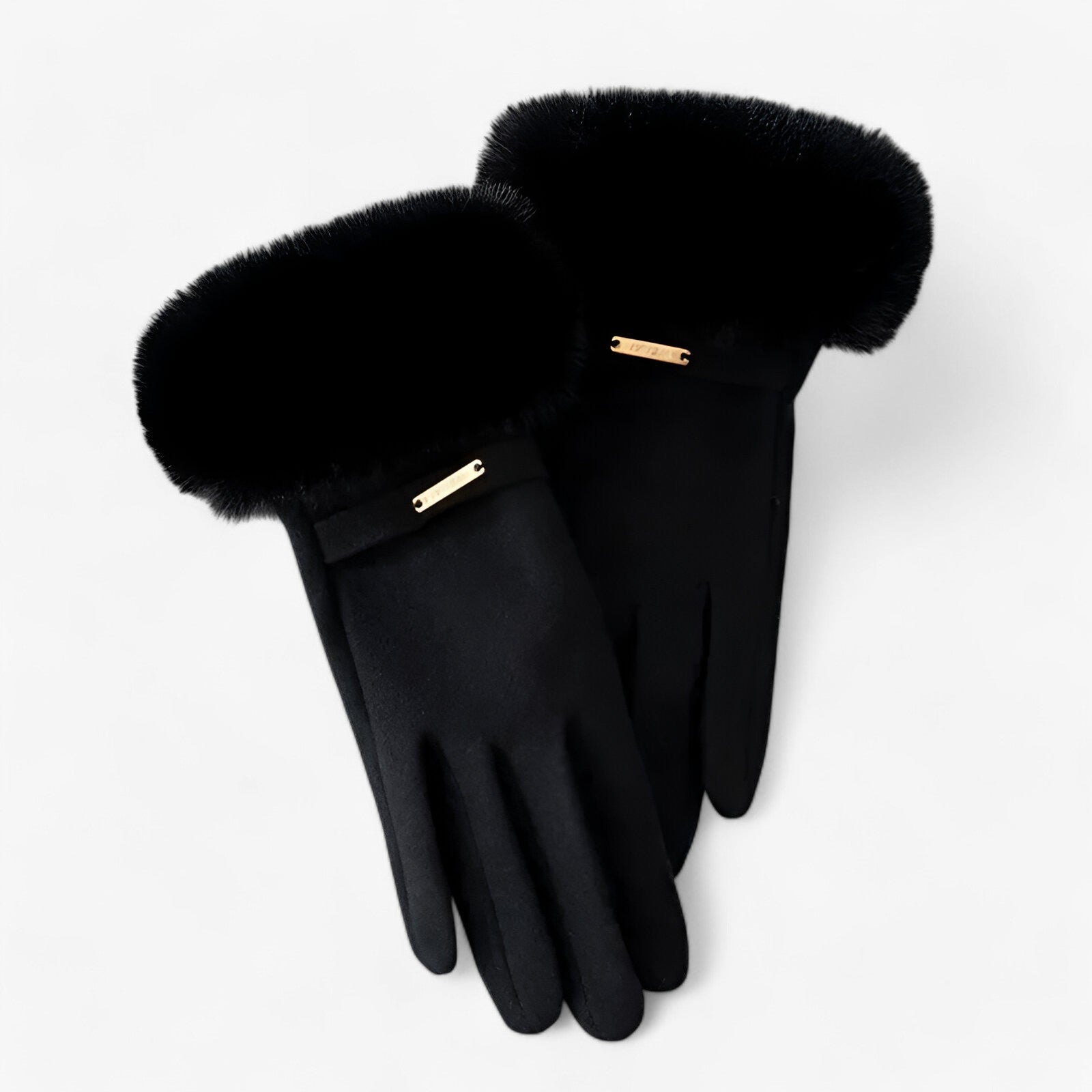 Emma | Elegante Touchscreen Handsker til Kolde Vinterdage - Sort Én størrelse - winter - {{ product_tags }