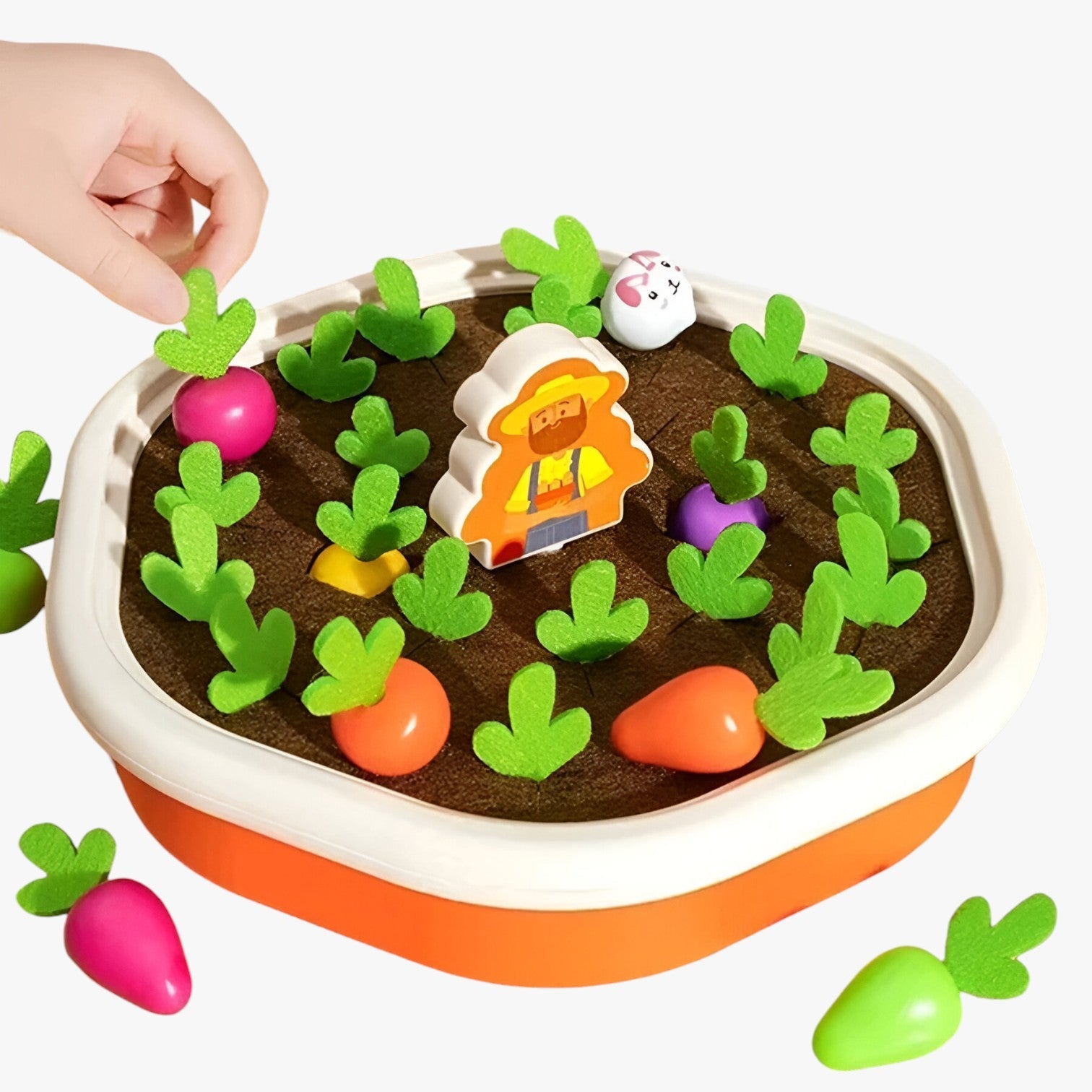 Bonie | Farverigt Montessori Legetøj til Læring og Koordination - plante Farverig - baby - {{ product_tags }
