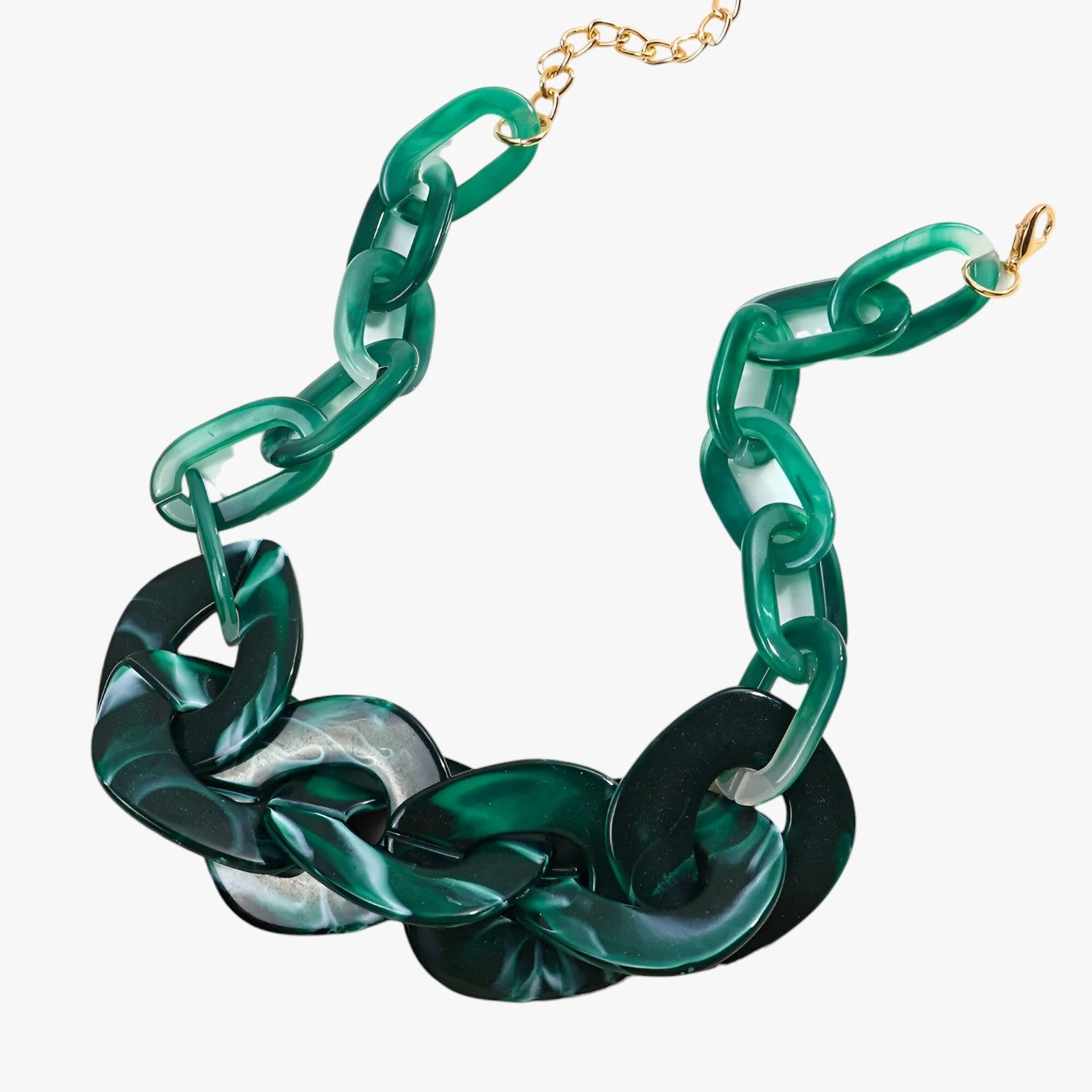 Marissa | Dristig geometrisk choker – Skil dig ud med en stram stil - marmorgreen - women's fashion - {{ product_tags }