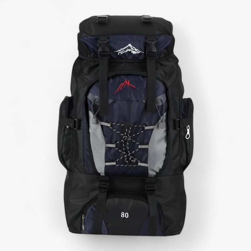 Vance | Vandtæt vandretursrygsæk – Rummelig, holdbar og klar til eventyr - Mørkeblå 80L - bags - {{ product_tags }