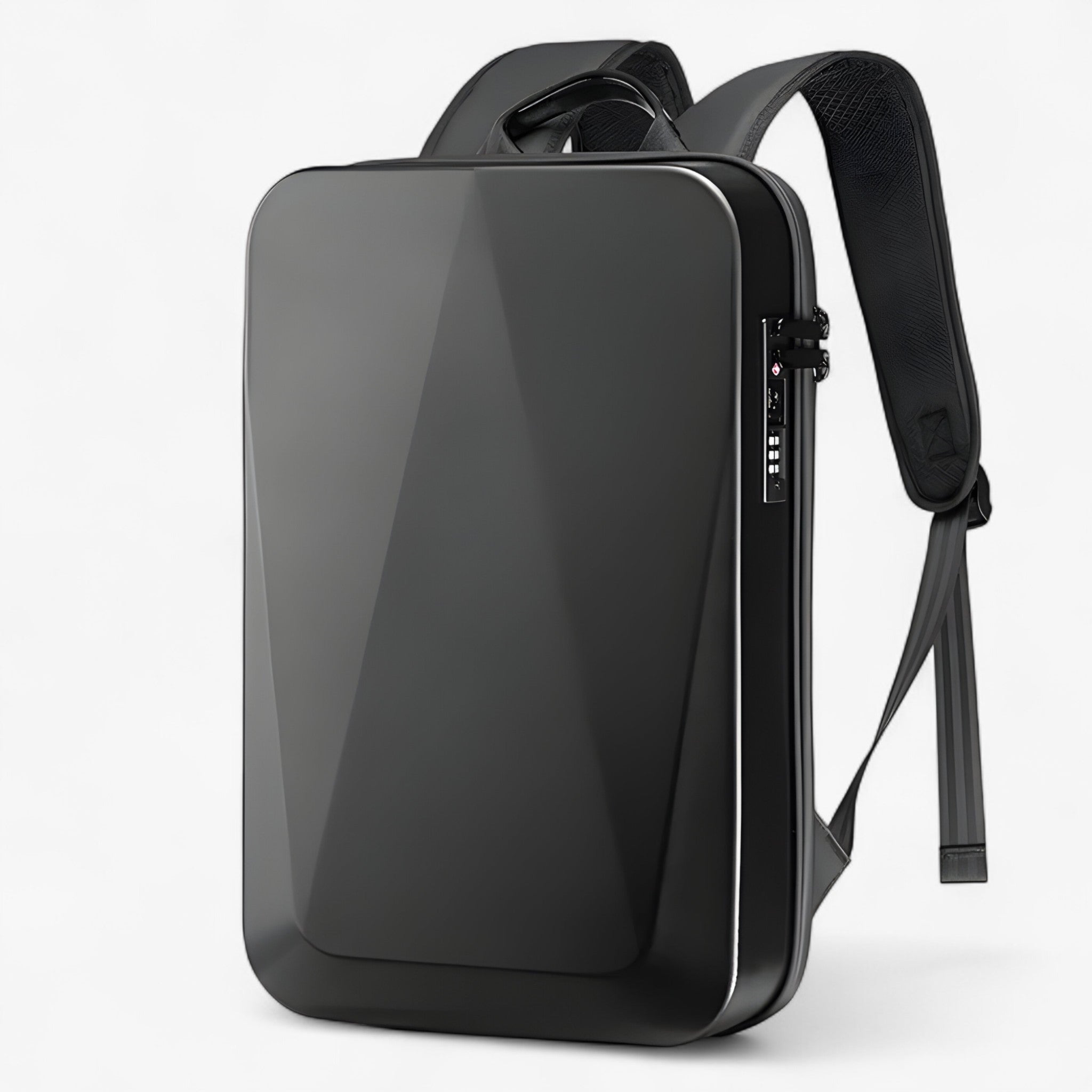 Dimitri | Tyverisikret rygsæk med hårdt skal til laptop - Sort - bags - {{ product_tags }