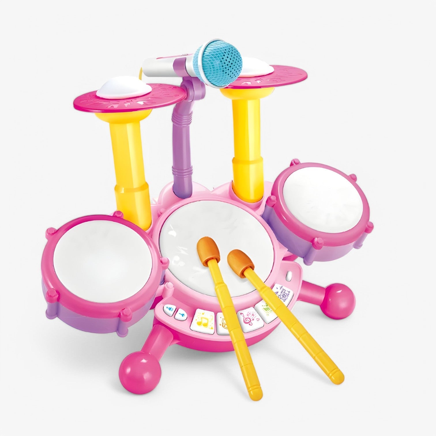 Kayden | Uddannelsesmæssigt Trommesæt til Småbørn – Musik & Sjov i Én - - baby - {{ product_tags }