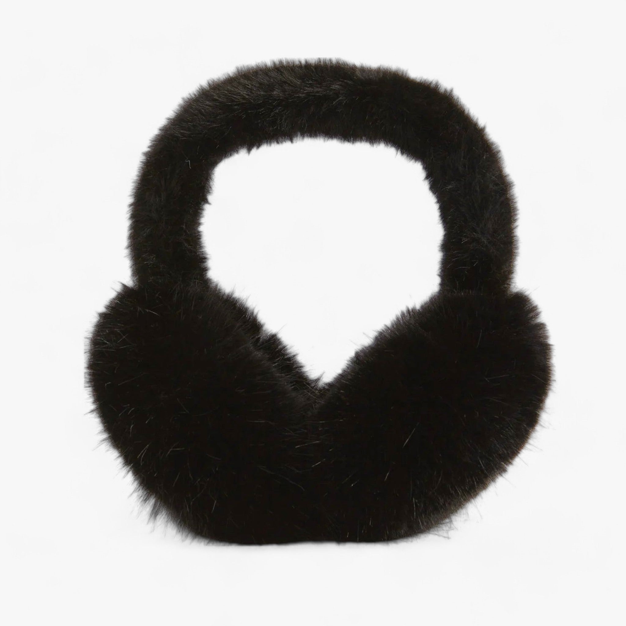 Aurora | Konstfleece-Ørevarmere - Hyggelig vintervarme - Sort Langt Hår - winter - {{ product_tags }
