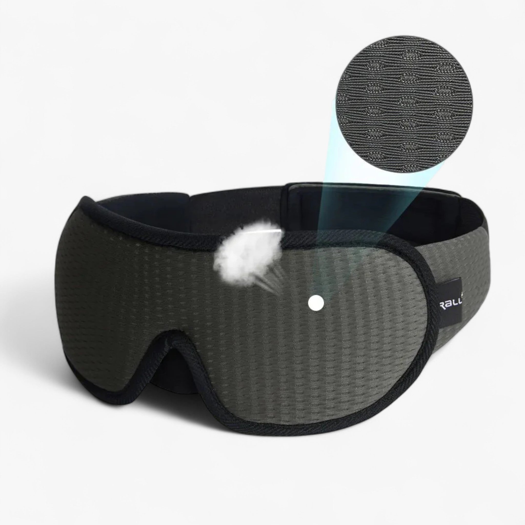 Dreampro | Øjenmaske UltraComfort 3D: Perfekt mørke - Grå - other - {{ product_tags }