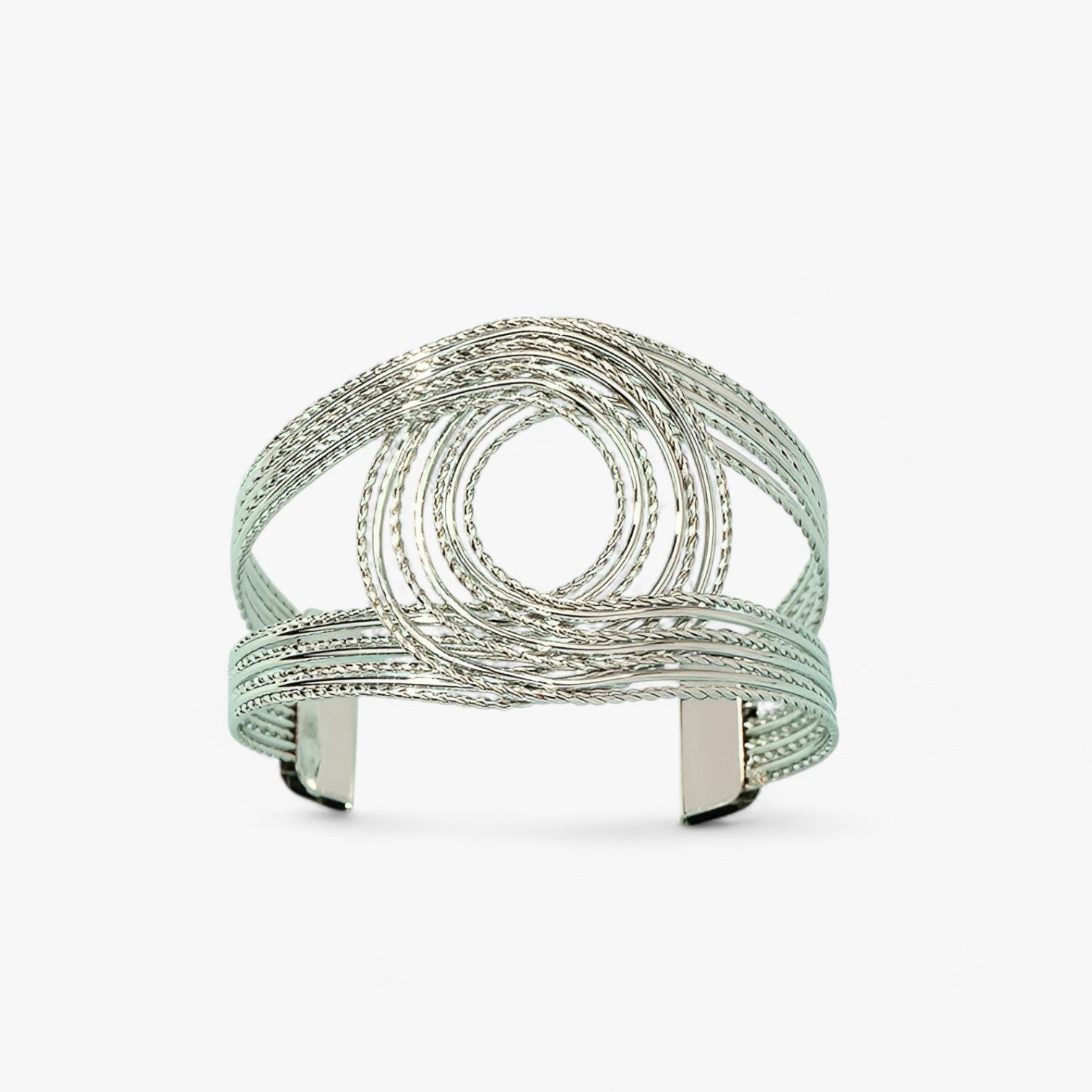 Adia | Dobbelt C Indgraveret Metal Bøjlearmbånd – Trendy Armbånd til Kvinder - - women's fashion - {{ product_tags }