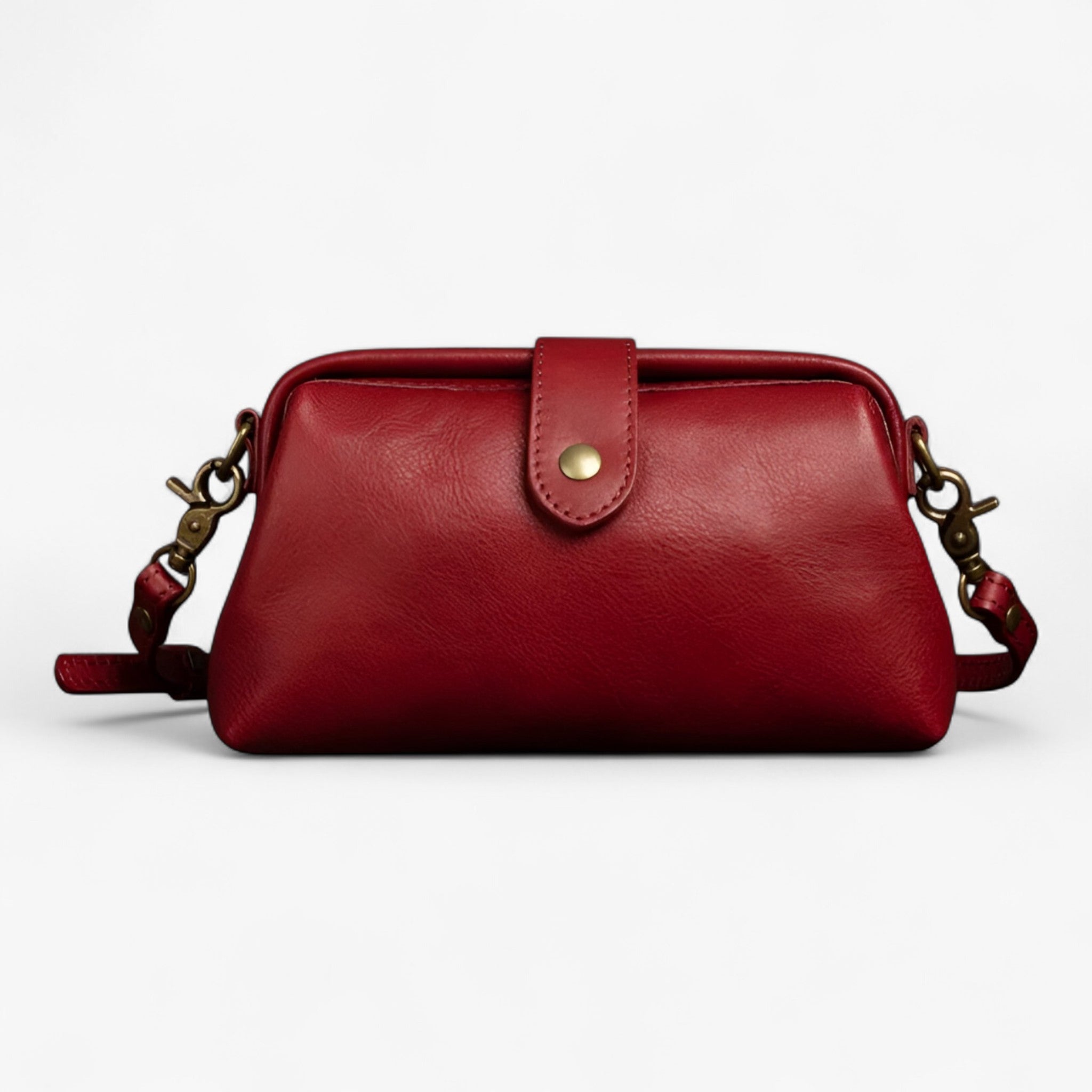 Elegant Lille Skuldertaske – Kompakt Design og Letvægt - Rød - bags - {{ product_tags }