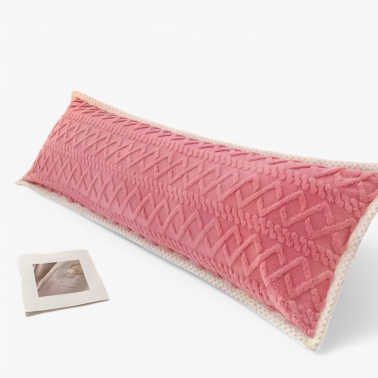 Manuela | Flanell pudebetræk – Hyggeligt, stilfuldt og perfekt pasform - Rosa - house & garden - {{ product_tags }