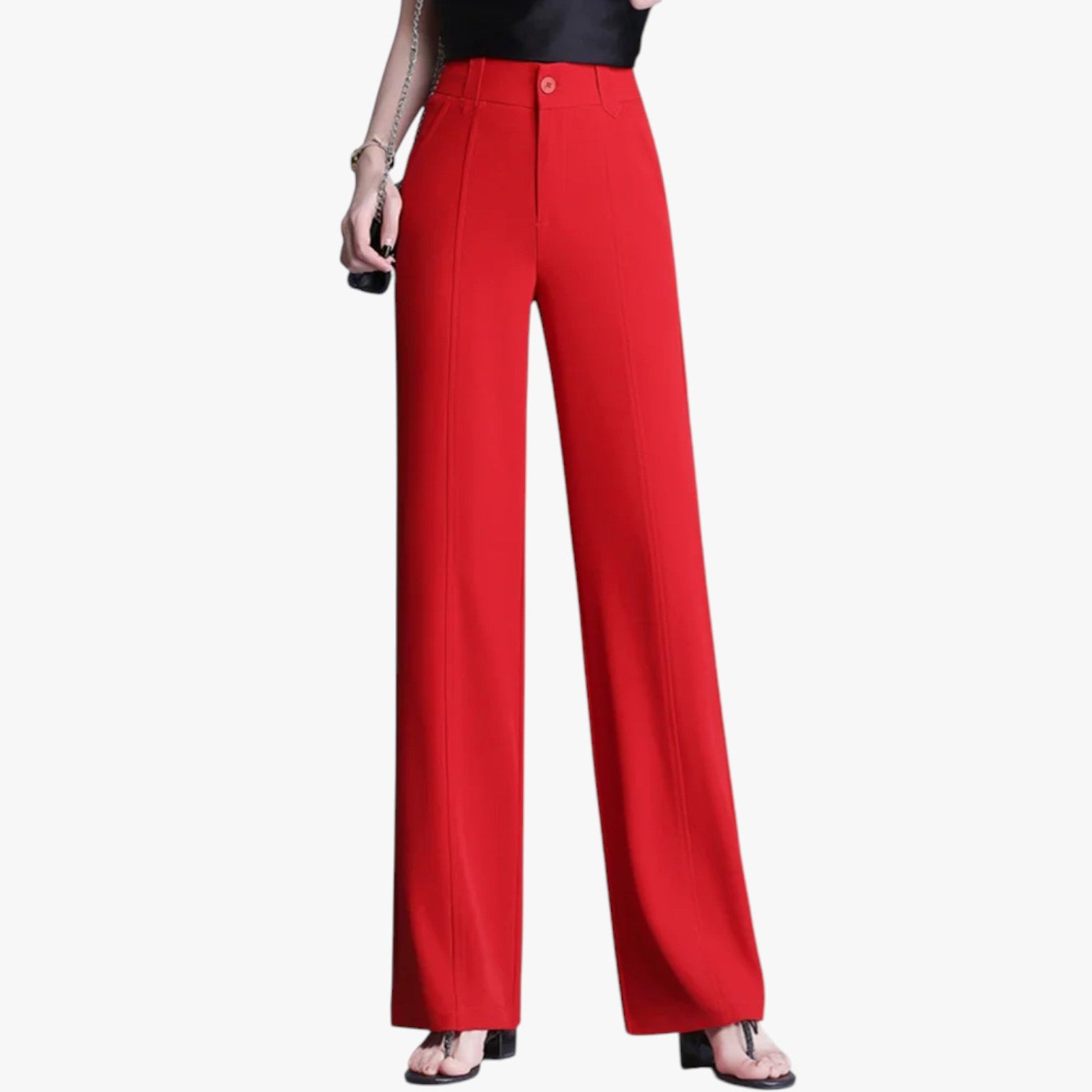 Regine | Store Hvide Bukser - Elegance og Komfort fra L til 6XL - - Regine | Store Hvide Bukser - Elegance og Komfort fra L til 6XL - €25 - {{ product_tags }