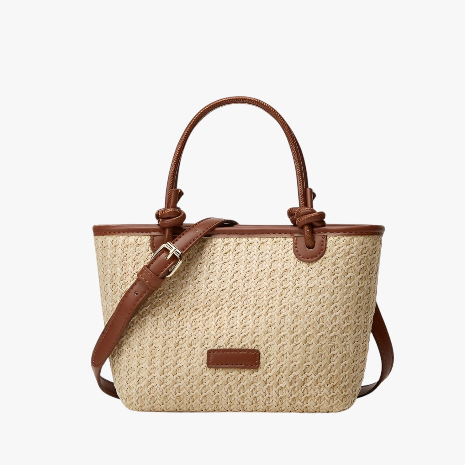 Alaia | Sommer rattan skuldertaske - rød Mini(Max Længde<20cm) - bags - {{ product_tags }