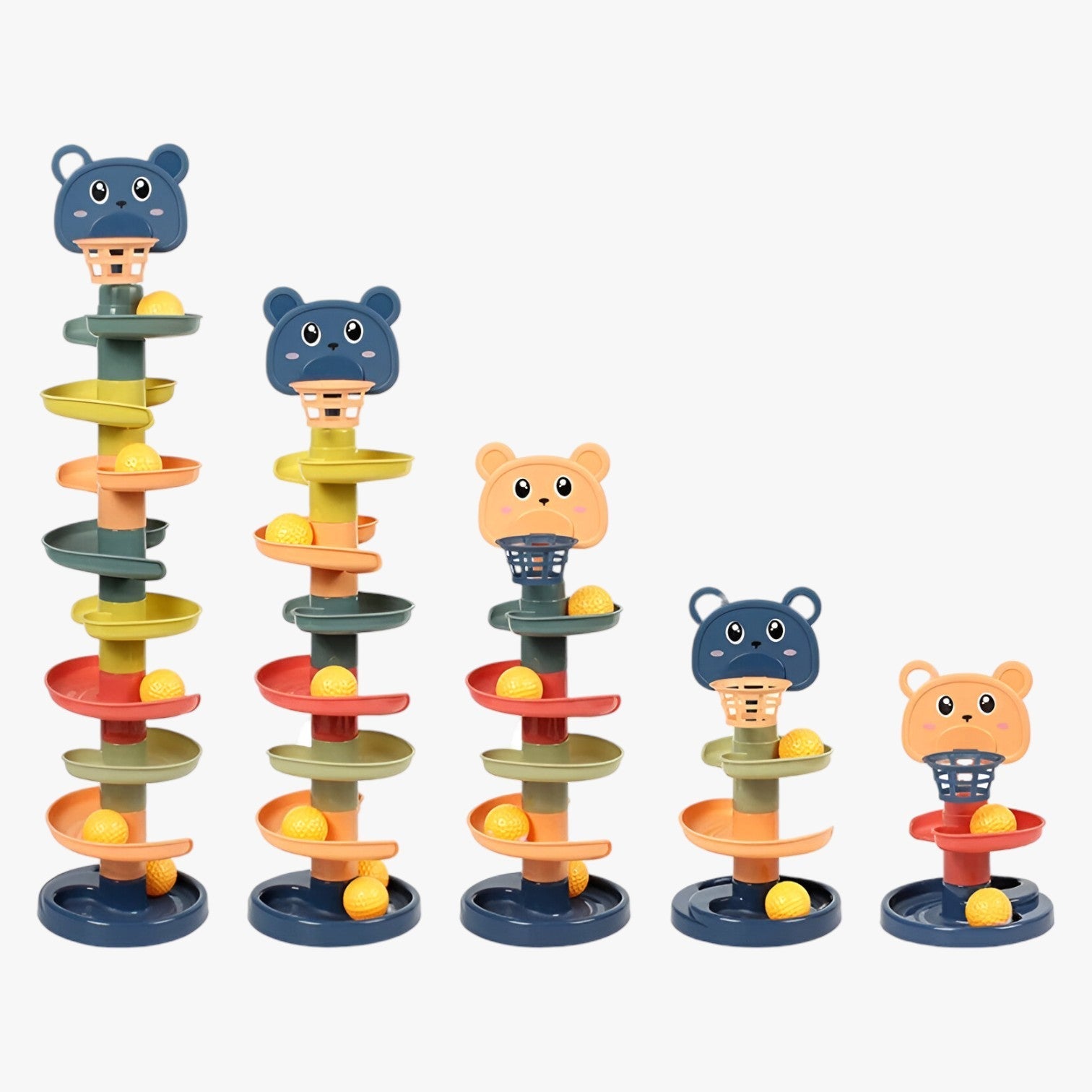 Uddannelseslegetøj til babyer | Rullende bold og stabler til tidlig læring - - baby - {{ product_tags }