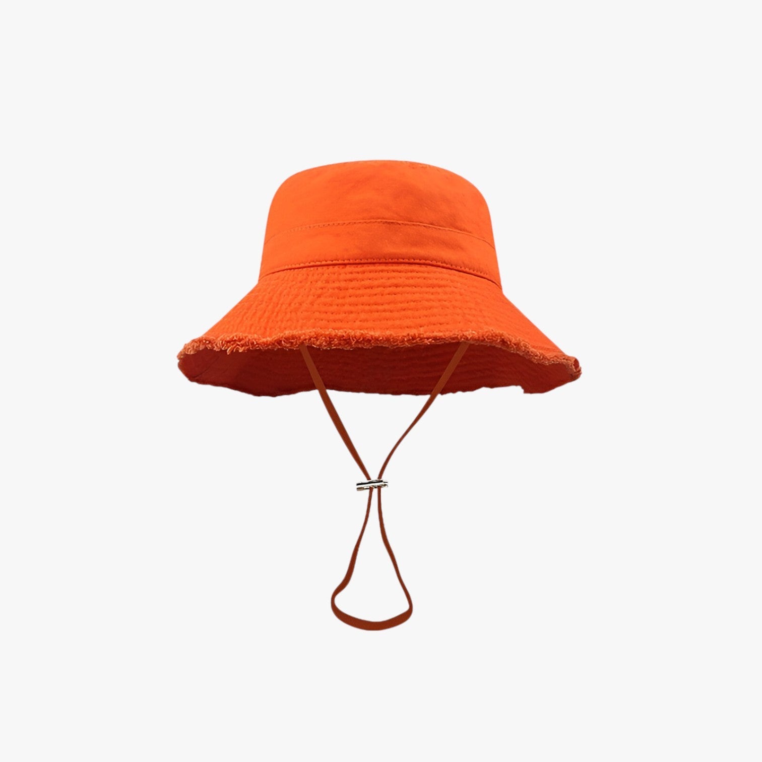Nadine | Damernes Denim Hat - Solbeskyttende, Justerbar og Perfekt til Udendørsbrug - Orange Én Størrelse - women's fashion - {{ product_tags }