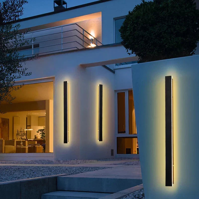Moderne Udendørs LED Væglampe – Haver & Terrasser