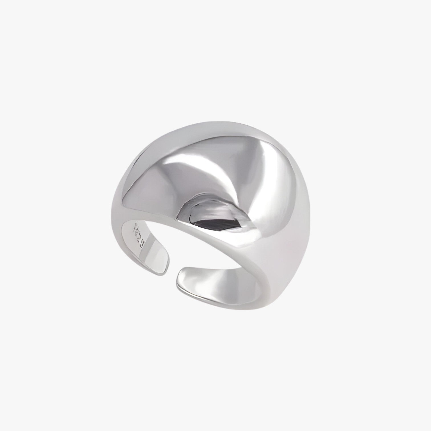 Eloise | Sølv justerbar ring - dristig stil, ubesværet elegance - - other - {{ product_tags }