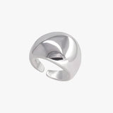 Eloise | Silver Adjustable Ring - Bold style, effortless elegance