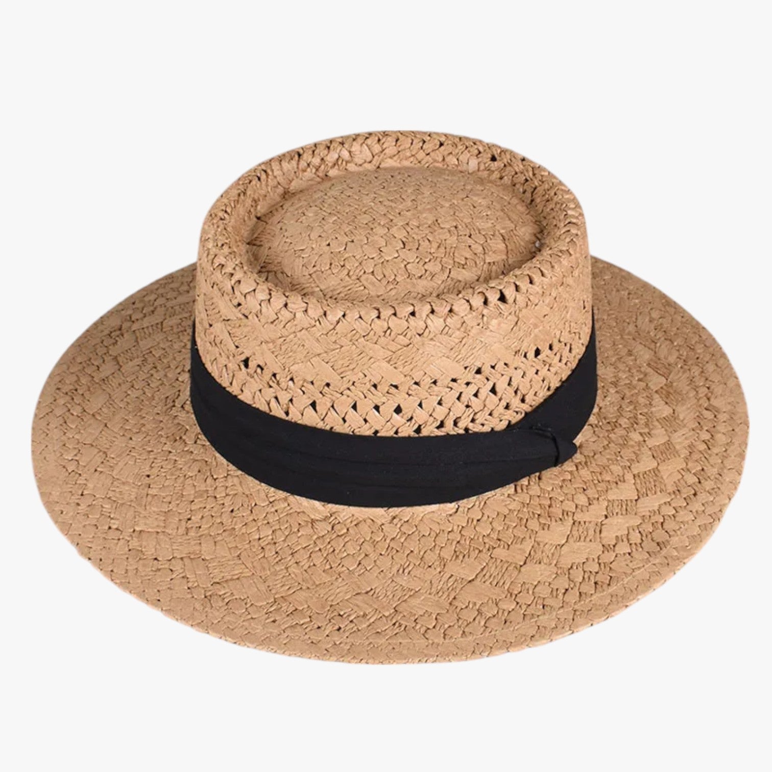 Edith | Sommerhat med bred skygge - Cachi-Sort Ca. 56-58cm - Edith | Sommerhat med bred skygge - €25 - {{ product_tags }
