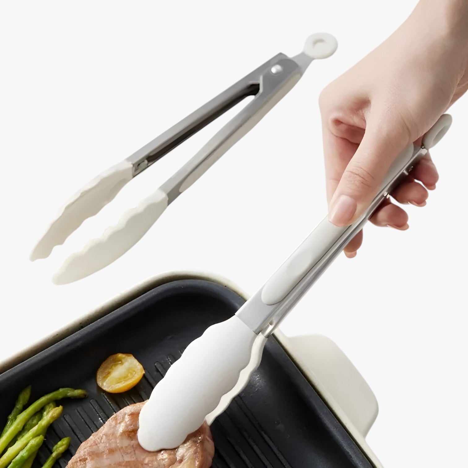 Levente | Hittebestendige BBQ-tang – Kradsikker greb - - house & garden - {{ product_tags }