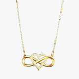 Chana | Elegant necklace with heart pendant
