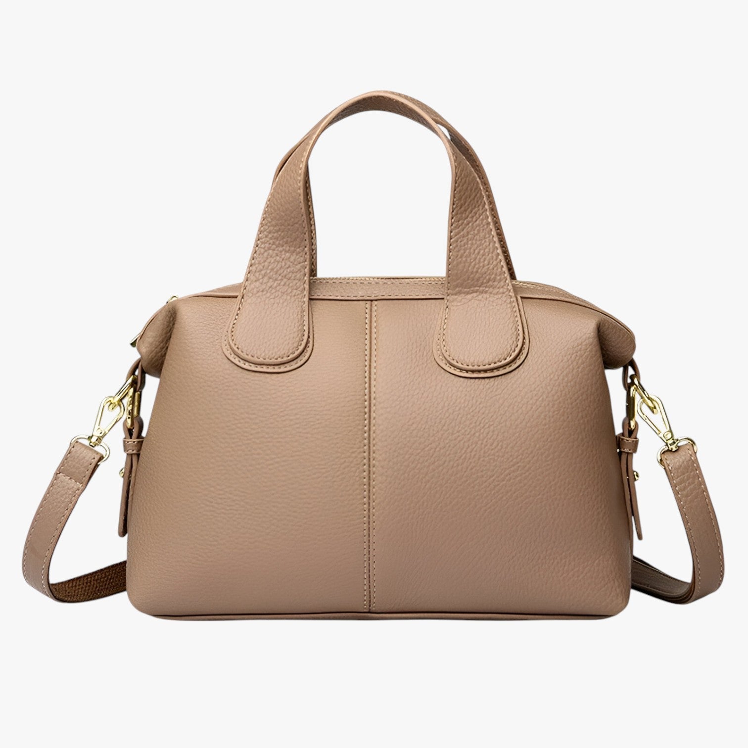 Adalynn | Kompakt PU Læder Crossbodytaske til Kvinder - Khaki - bags - {{ product_tags }