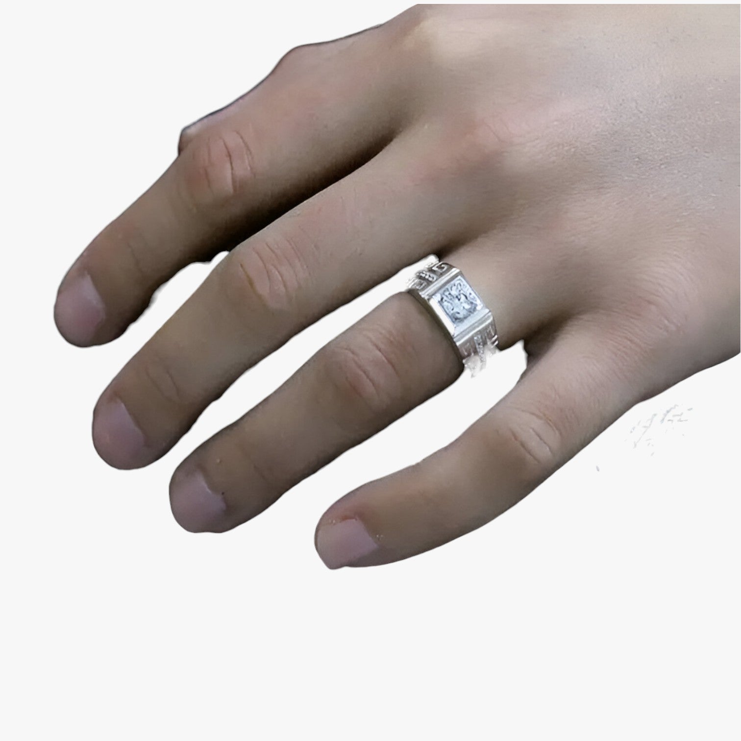 Reynan | Elegant Statement – Sølv ring med funklende krystaller - - women's fashion - {{ product_tags }