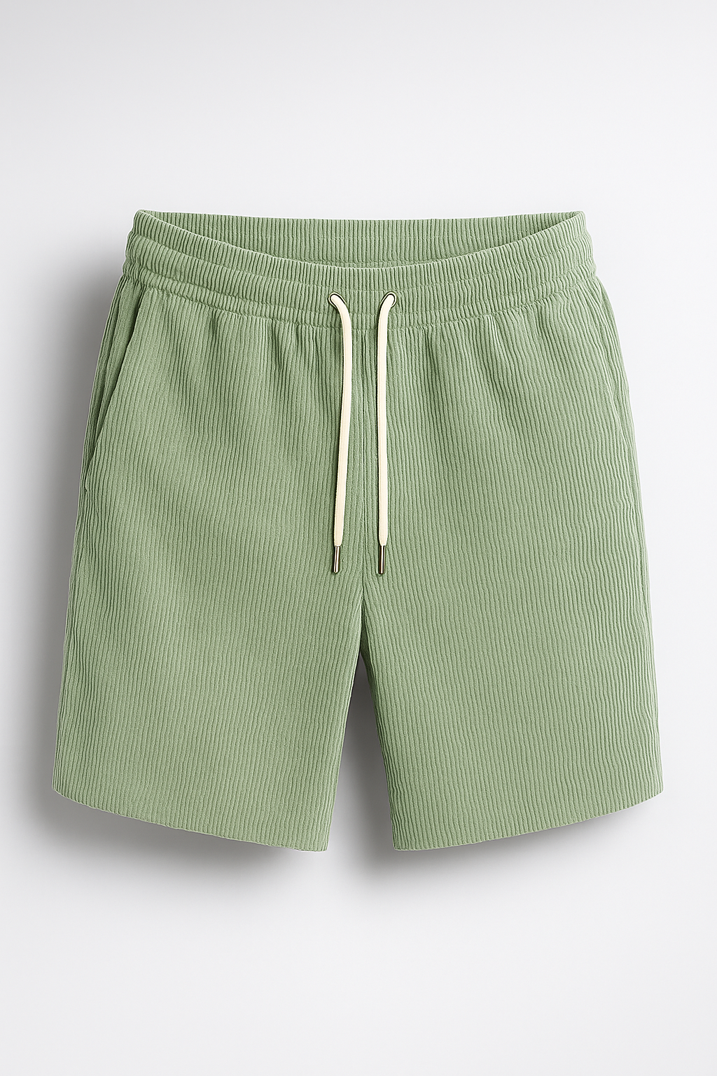 Milan | Casual fløjelsbukser med snøre - Salviagrøn - Milan | Casual fløjelsbukser med snøre- €25 - {{ product_tags }