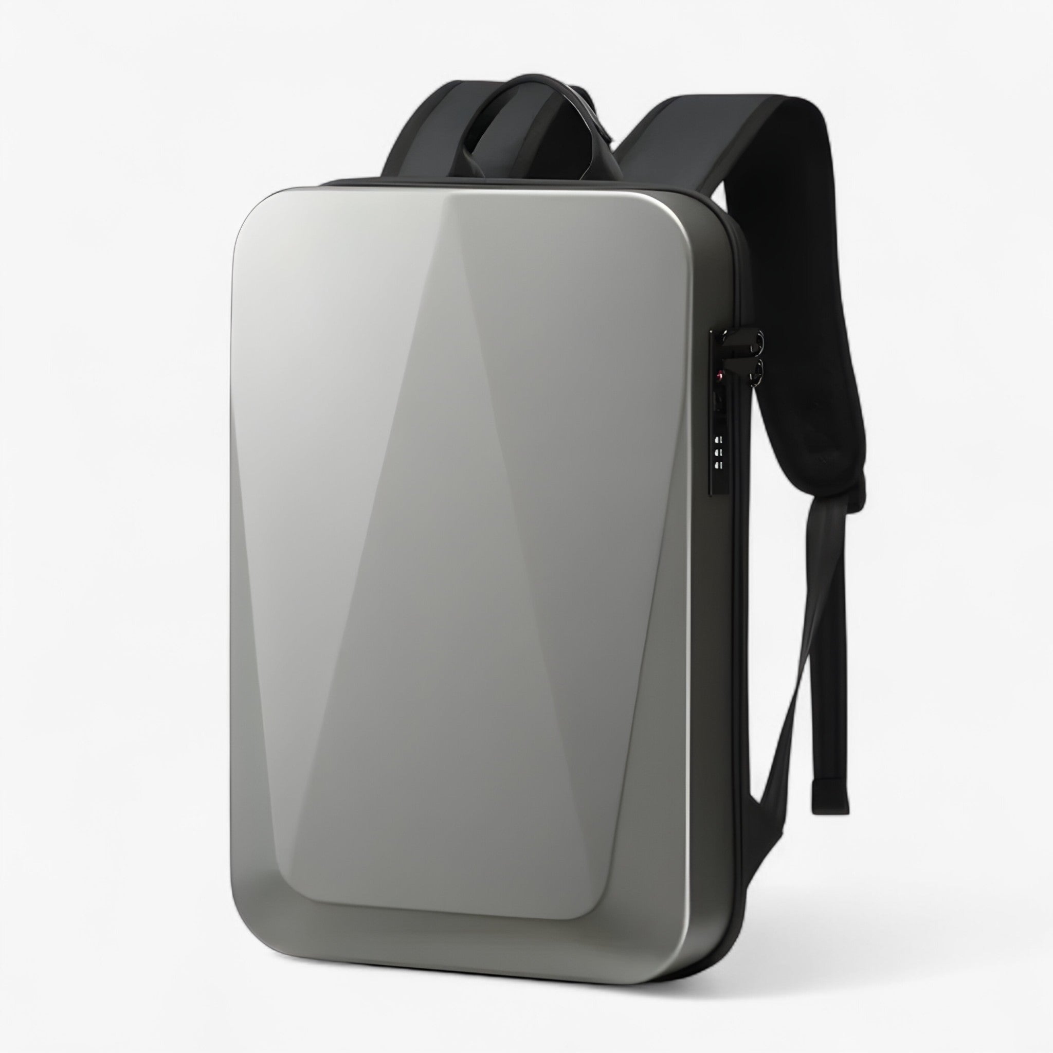 Dimitri | Tyverisikret rygsæk med hårdt skal til laptop - Grå - bags - {{ product_tags }