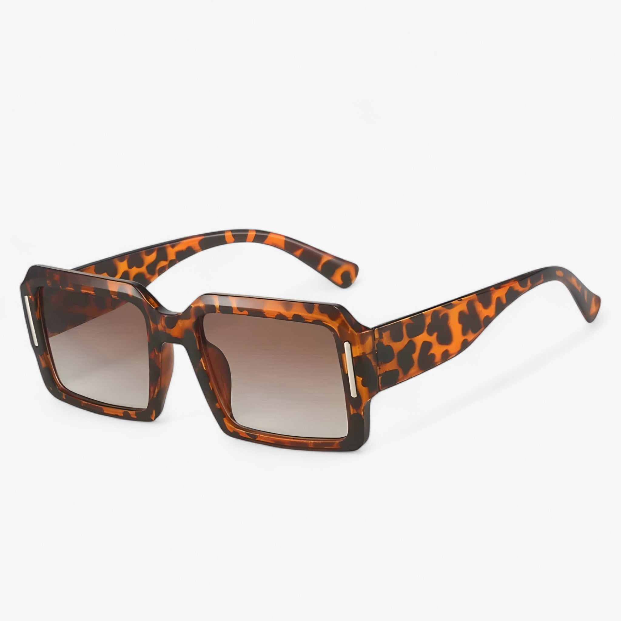 Porto | Solbriller mand stil punk UV400 - Løve te gradient Som billede - men's fashion - {{ product_tags }