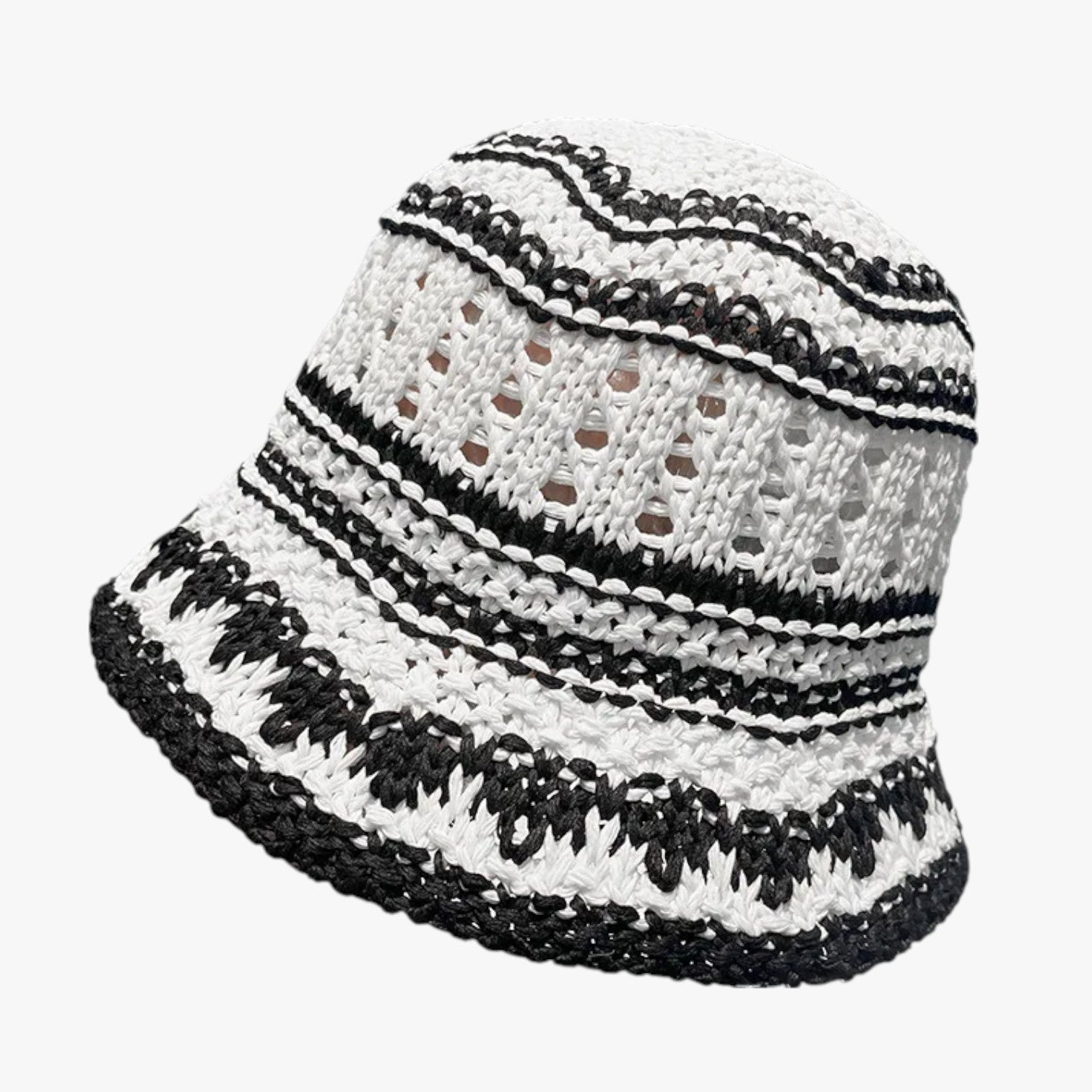 Elora | Sommerfiltet sammenfoldeligt damesummerhat - BIANCO - Elora | Sommerfiltet sammenfoldeligt damesummerhat - €25 - {{ product_tags }